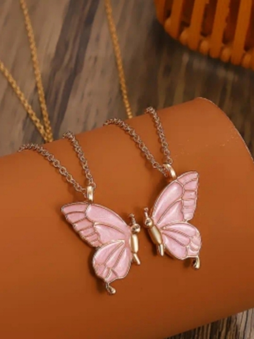 Friendship Butterfly Necklace Set - Picture 4 of 4